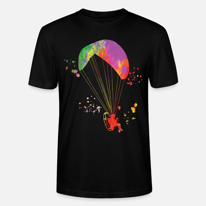 Parapente motorisé Paramoteur Paramoteur - T-shirt bio CRAFTER Stanley Stella Unisexe - noir