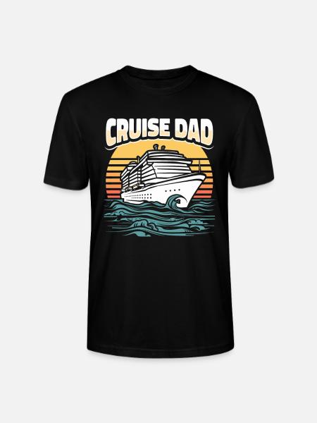 Cruise - Stanley/Stella CRAFTER Unisex Organic T-Shirt - black