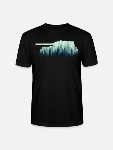 Combat Tank Tank Driver - Stanley/Stella CRAFTER Unisex Organic T-Shirt - black