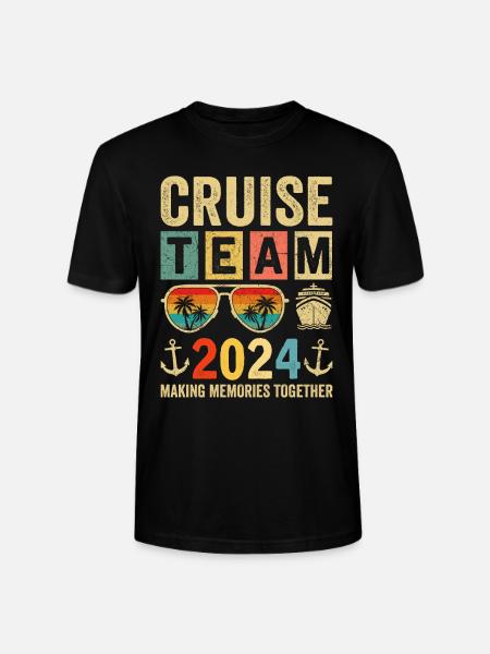 Cruise Team 2024 - Stanley/Stella CRAFTER Unisex Organic T-Shirt - black