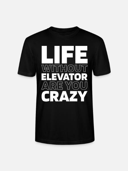 Elevator Elevator - Stanley/Stella CRAFTER Unisex Organic T-Shirt - black