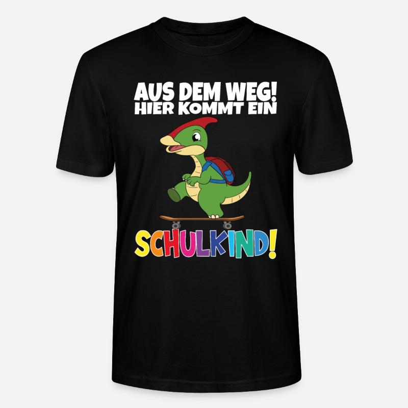 Écolier 2024 entrant à l'école - T-shirt bio CRAFTER Stanley Stella Unisexe - noir