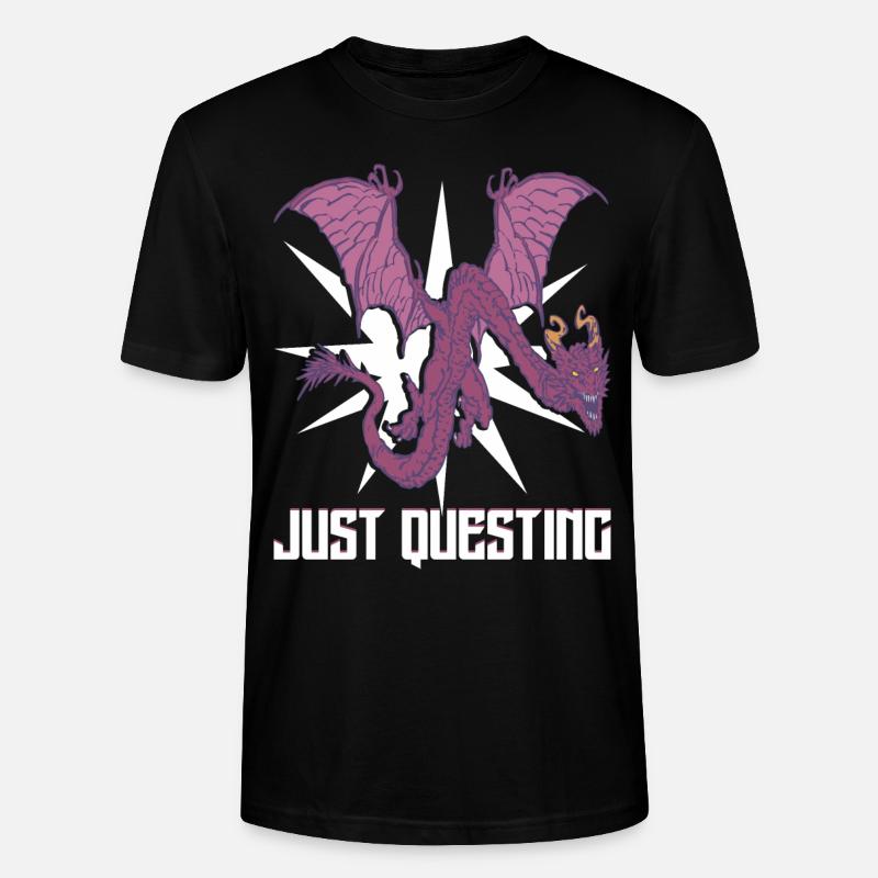 Juste une quête - T-shirt bio CRAFTER Stanley Stella Unisexe - noir
