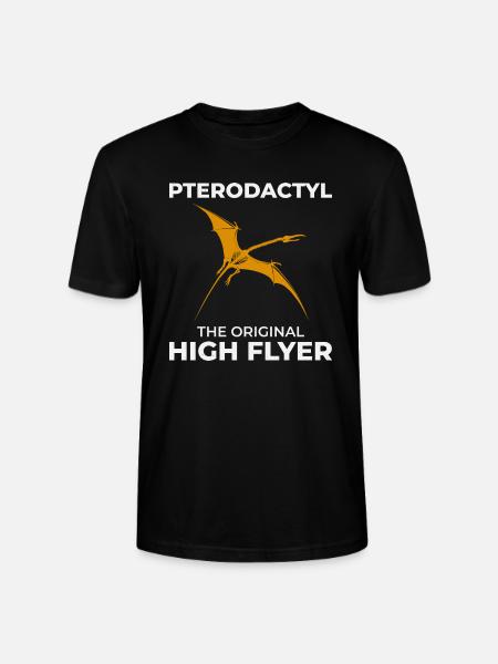 Pterodactyl Dinosaur Fossil Hunting Paleontology - Stanley/Stella CRAFTER Unisex Organic T-Shirt - black