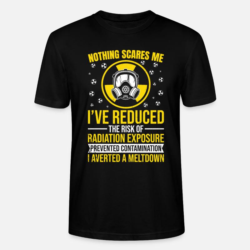 Nuclear engineer - Stanley/Stella Unisex Bio-T-Shirt CRAFTER - Schwarz