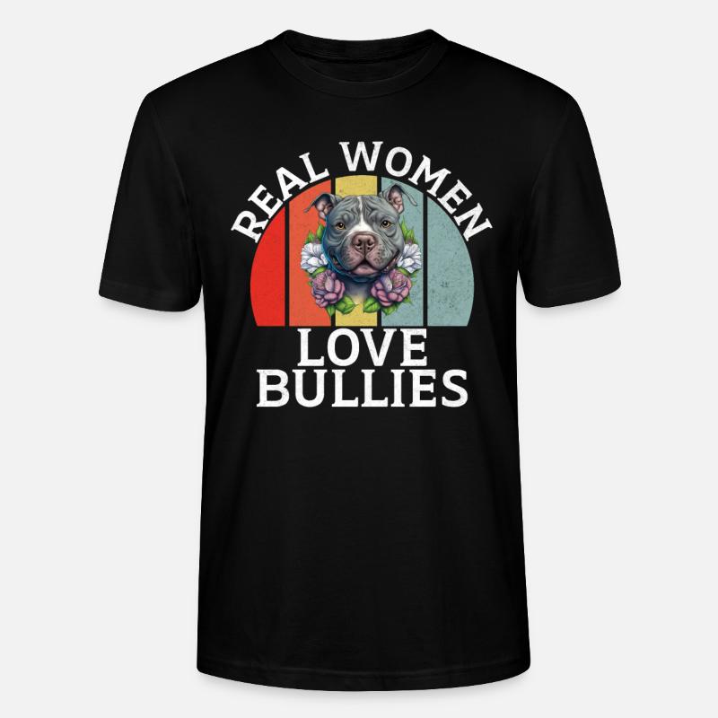 Cadeaux American Bully - T-shirt bio CRAFTER Stanley Stella Unisexe - noir
