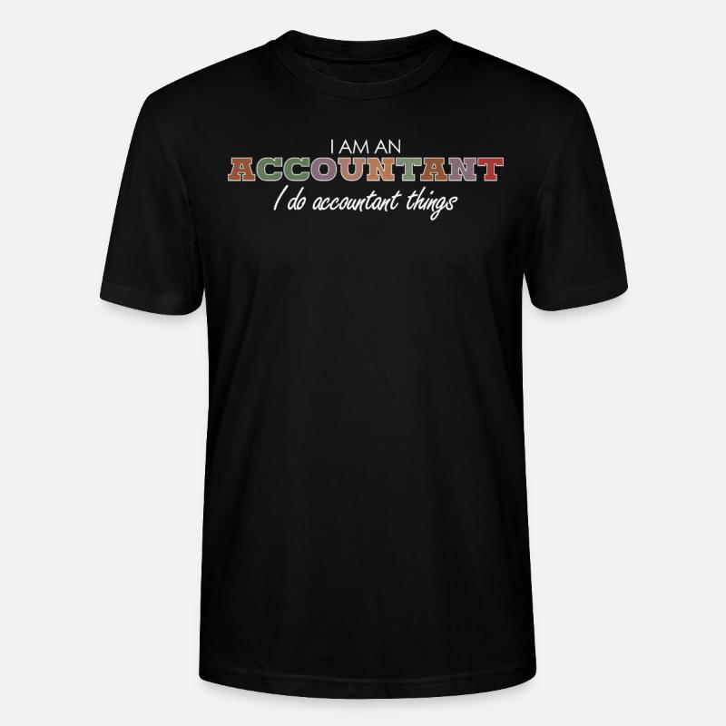 ComptabilitéMeme Comptable comptable - T-shirt bio CRAFTER Stanley Stella Unisexe - noir