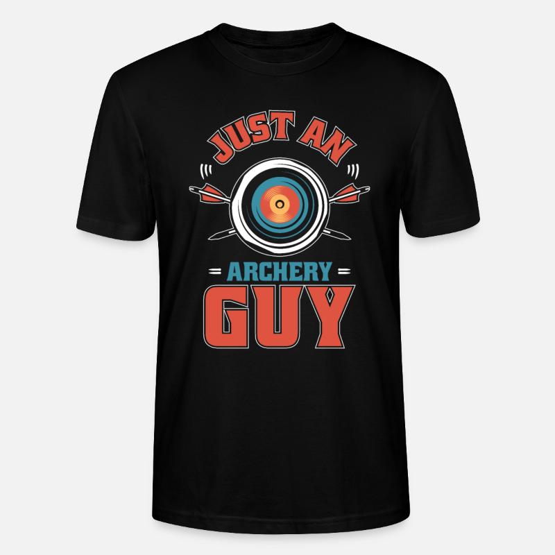 Archery Archery Archery Archer - Stanley/Stella CRAFTER Unisex Organic T-Shirt - black