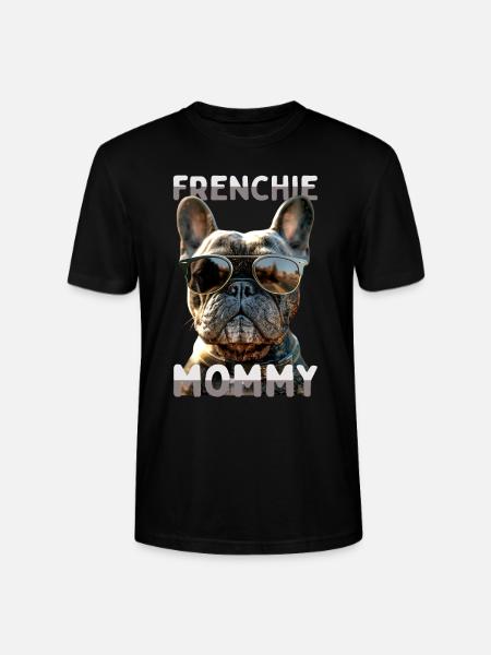 Frenchie Mor Mors dag Grand Danois - Stanley Stella CRAFTER unisex økologisk-T-shirt - sort