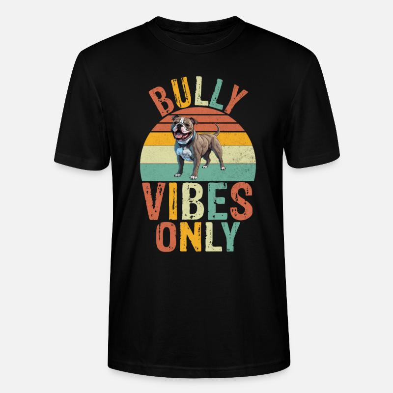 Cadeaux American Bully - T-shirt bio CRAFTER Stanley Stella Unisexe - noir