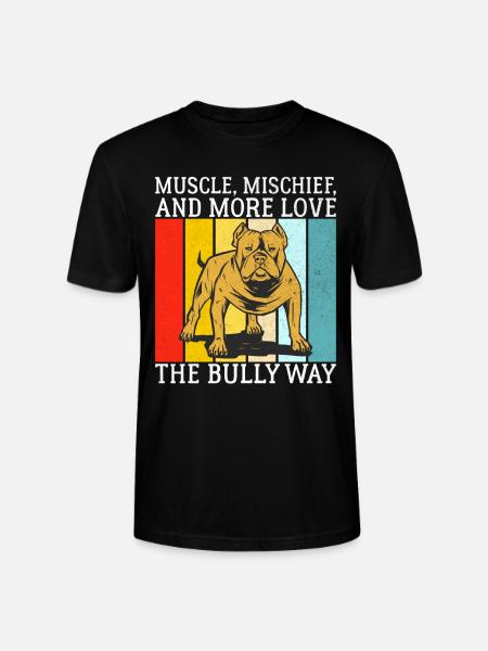American Bully Gifts - Stanley/Stella Unisex Bio-T-Shirt CRAFTER - Schwarz