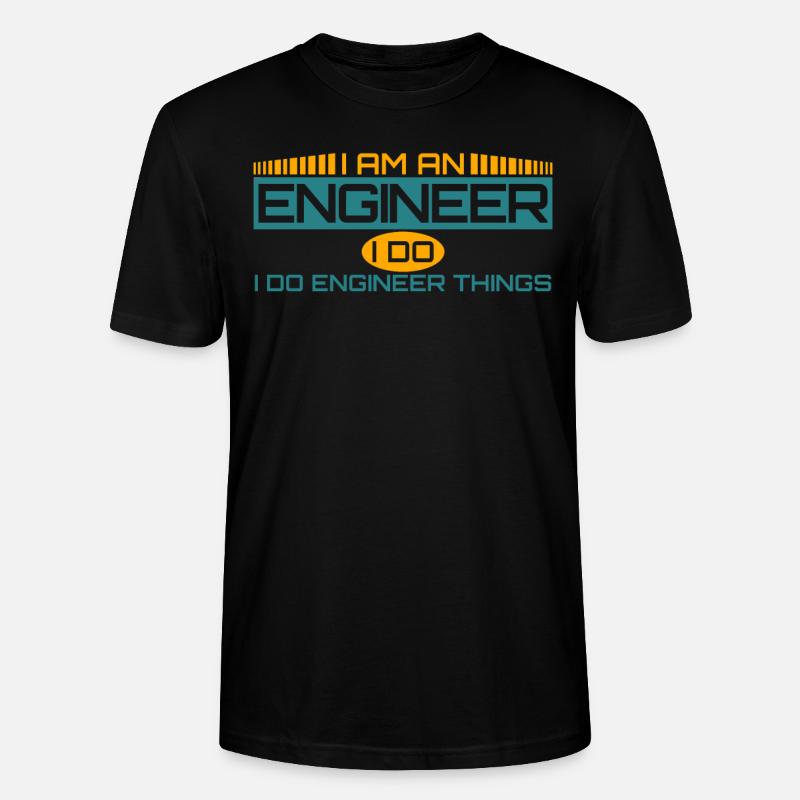 Engineer Mechanical Engineering - Stanley/Stella Unisex Bio-T-Shirt CRAFTER - Schwarz