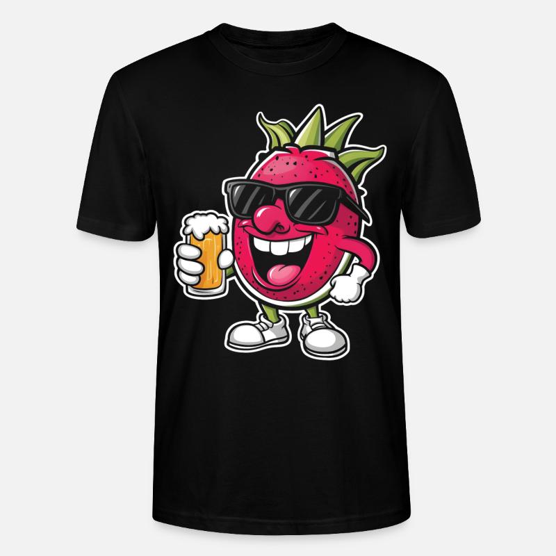 Drachenfrucht Bier - Stanley/Stella Unisex Bio-T-Shirt CRAFTER - Schwarz