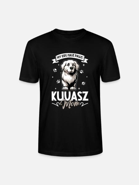 Kuvasz Mama - Stanley/Stella Unisex Bio-T-Shirt CRAFTER - Schwarz