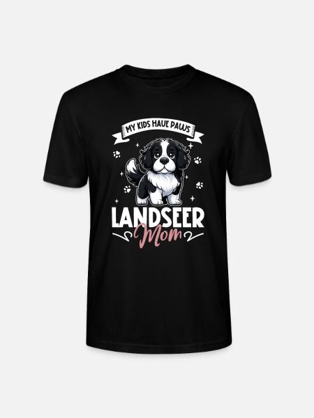Landseer Mama - Stanley/Stella CRAFTER Unisex Organic T-Shirt - black