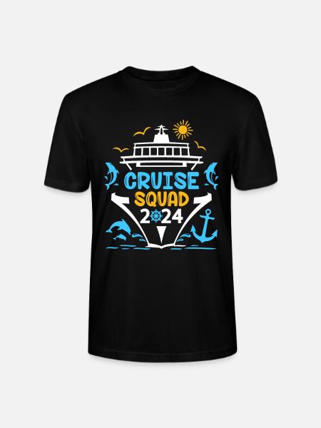 Kreuzfahrtkommando Schiffsreise 2024 - Stanley/Stella Unisex Bio-T-Shirt CRAFTER - Schwarz