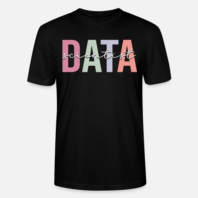 Datenwissenschaftler Datenwissenschaft Datenanalys - Stanley/Stella Unisex Bio-T-Shirt CRAFTER - Schwarz