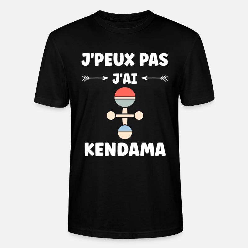 Kendama - Stanley/Stella Unisex Bio-T-Shirt CRAFTER - Schwarz
