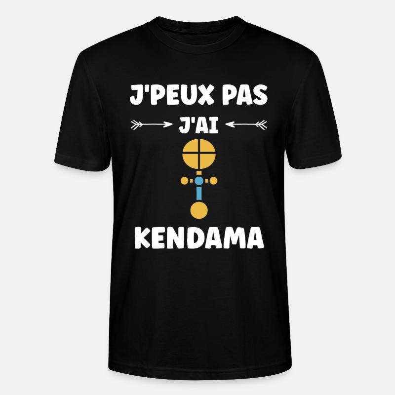 kendama - T-shirt bio CRAFTER Stanley Stella Unisexe - noir