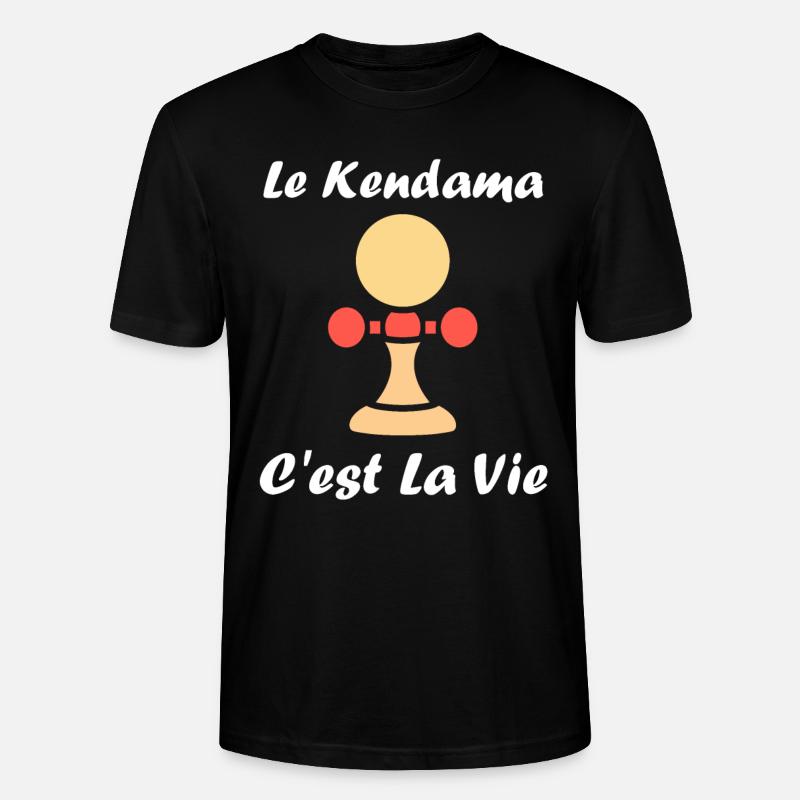 Kendama - Stanley/Stella Unisex Bio-T-Shirt CRAFTER - Schwarz