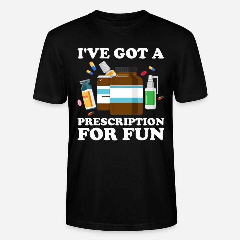 Pharmaceutical Assistant Pharmacy Technician - Stanley/Stella CRAFTER Unisex Organic T-Shirt - black