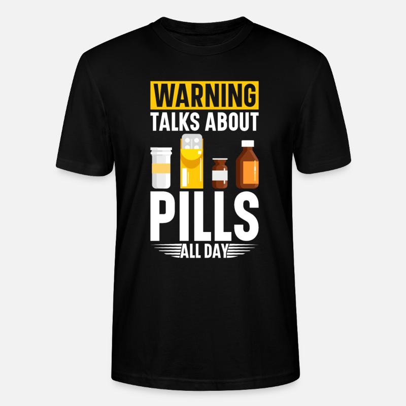 Assistant Pharmaceutique Pharmacy Tech - T-shirt bio CRAFTER Stanley Stella Unisexe - noir