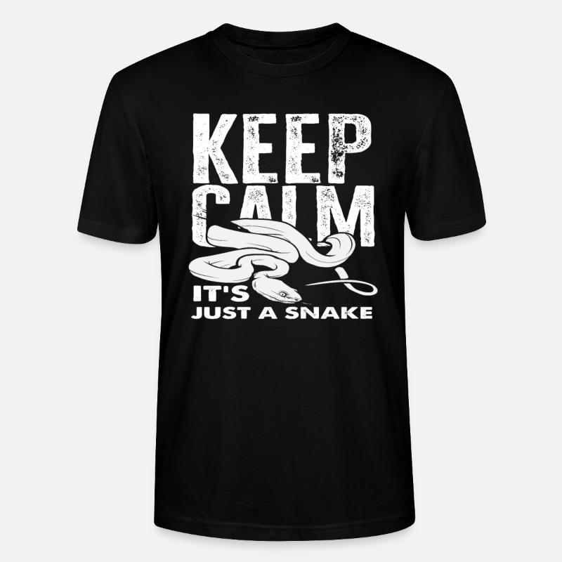 Serpent Serpent Propriétaire - T-shirt bio CRAFTER Stanley Stella Unisexe - noir