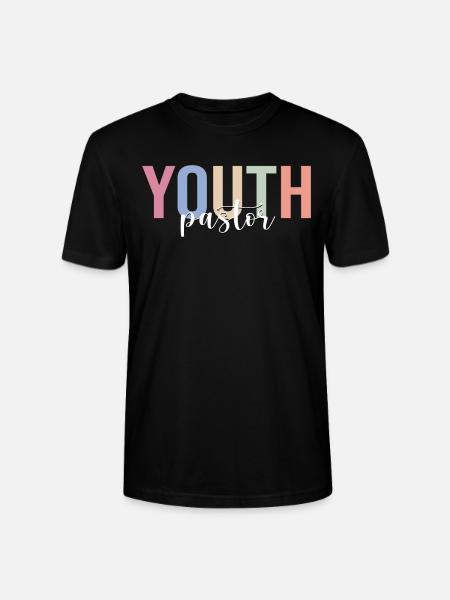 Jugendpfarrer Prediger Christ - Stanley/Stella Unisex Bio-T-Shirt CRAFTER - Schwarz