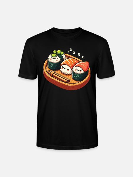 Sushi Food Japon Nigiri Cadeau - T-shirt bio CRAFTER Stanley Stella Unisexe - noir