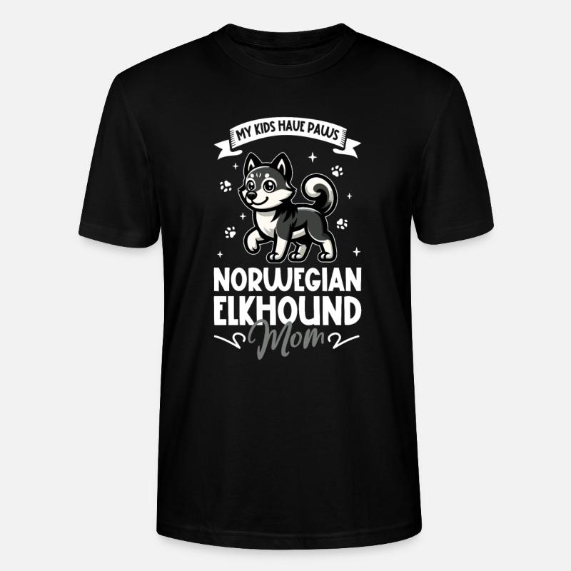 Maman lémane norvégienne - T-shirt bio CRAFTER Stanley Stella Unisexe - noir