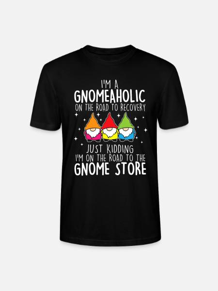 Gnomes - Stanley/Stella Unisex Bio-T-Shirt CRAFTER - Schwarz