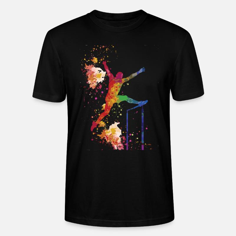 Leichtathletik Leichtathletikspiele - Stanley/Stella Unisex Bio-T-Shirt CRAFTER - Schwarz
