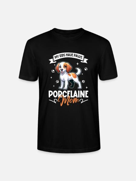 Porcelaine Mama - Stanley/Stella CRAFTER Unisex Organic T-Shirt - black