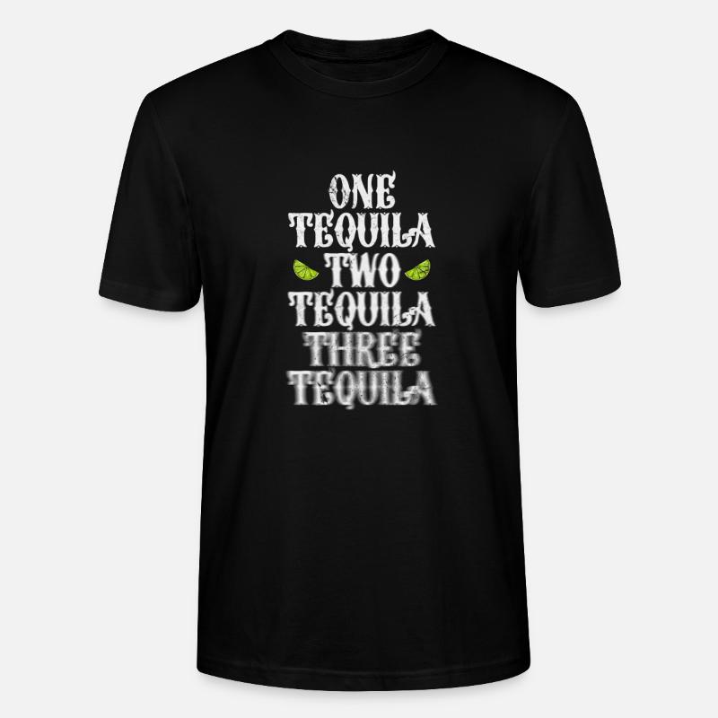 Tequila - Stanley/Stella Unisex Bio-T-Shirt CRAFTER - Schwarz