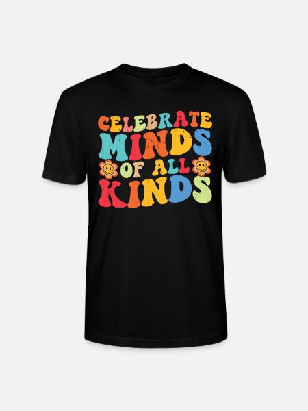 Autism - Stanley/Stella CRAFTER Unisex Organic T-Shirt - black