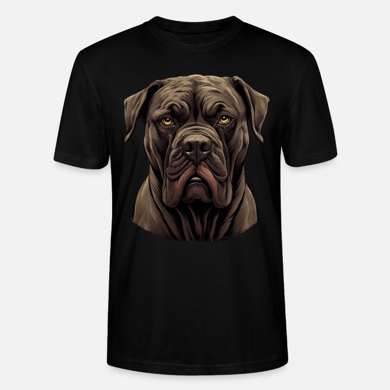 Cane Corso - Stanley/Stella Unisex Bio-T-Shirt CRAFTER - Schwarz
