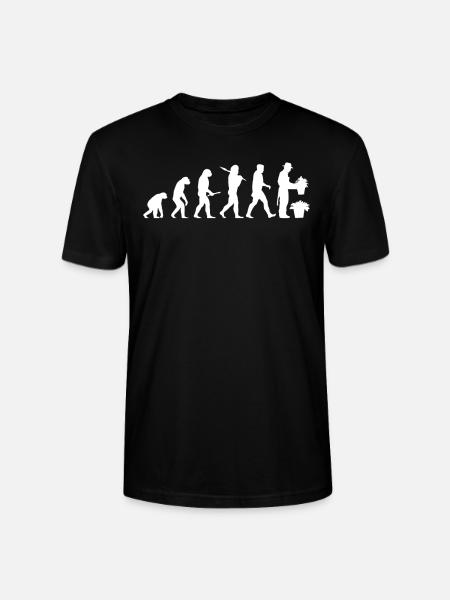 Gardening Landscaping Evolution Gardening - Stanley/Stella CRAFTER Unisex Organic T-Shirt - black