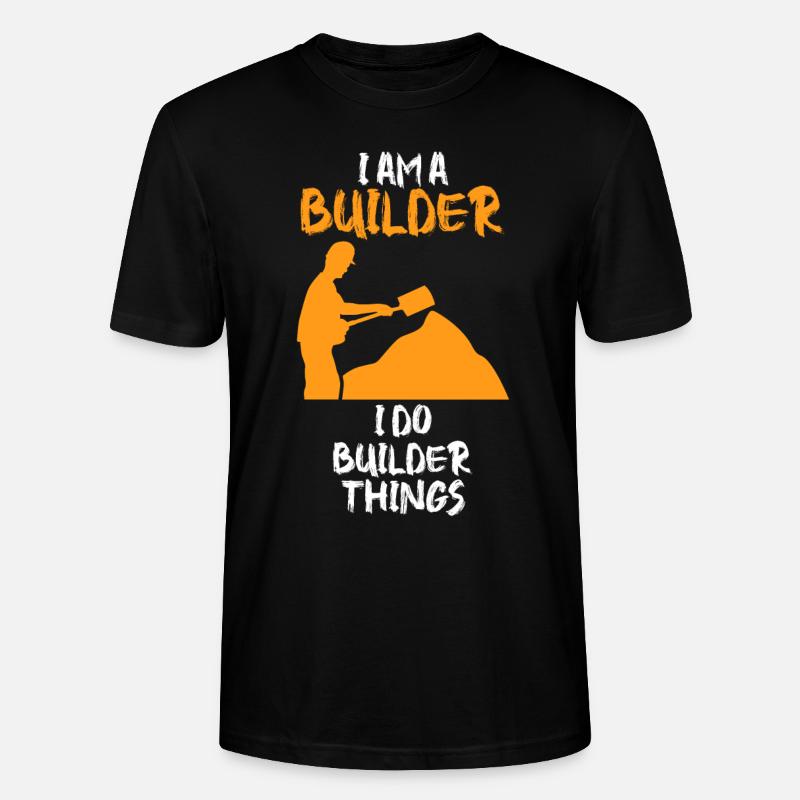 Builder Road Keeper Roadbuilder - Stanley/Stella Unisex Bio-T-Shirt CRAFTER - Schwarz