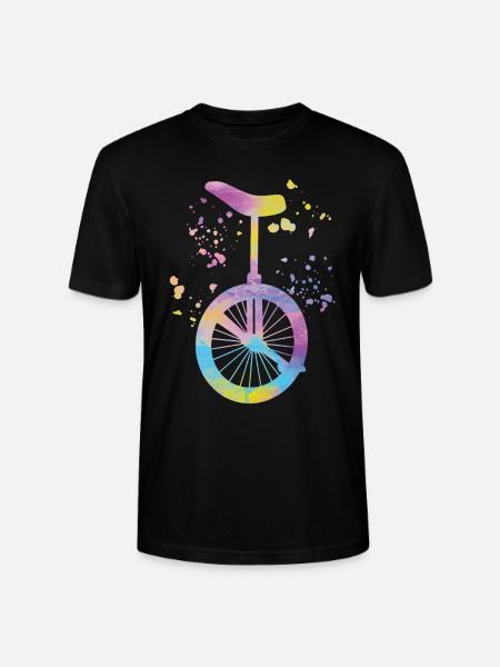 Unicyclist unicycle unicycle - Stanley/Stella CRAFTER Unisex Organic T-Shirt - black