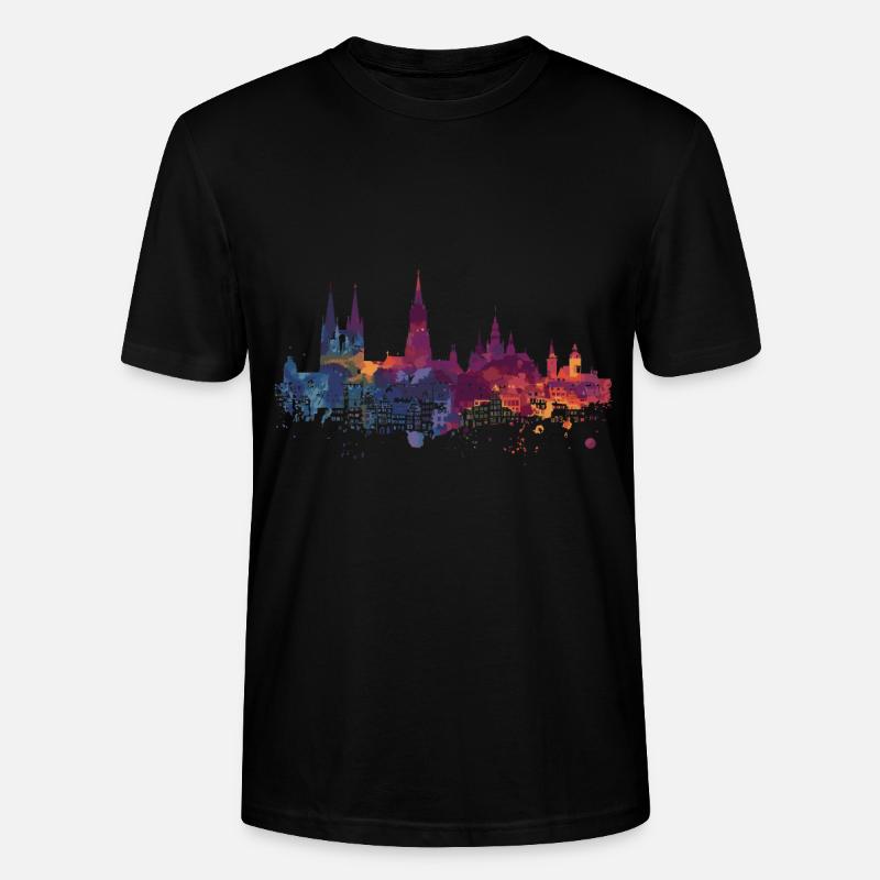 Ulm - Stanley/Stella Unisex Bio-T-Shirt CRAFTER - Schwarz