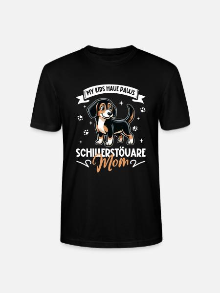Schillerstövare Mama - Stanley/Stella Unisex Bio-T-Shirt CRAFTER - Schwarz
