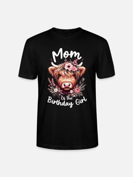 Maman de la fille d’anniversaire - T-shirt bio CRAFTER Stanley Stella Unisexe - noir