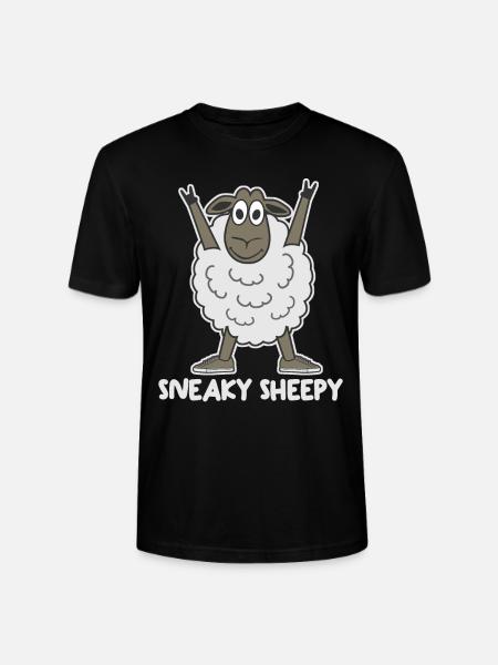 Sneakers Sheep - Stanley/Stella CRAFTER Unisex Organic T-Shirt - black