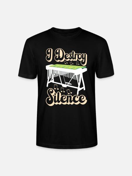 Vibraphon, vibraphoniste - T-shirt bio CRAFTER Stanley Stella Unisexe - noir
