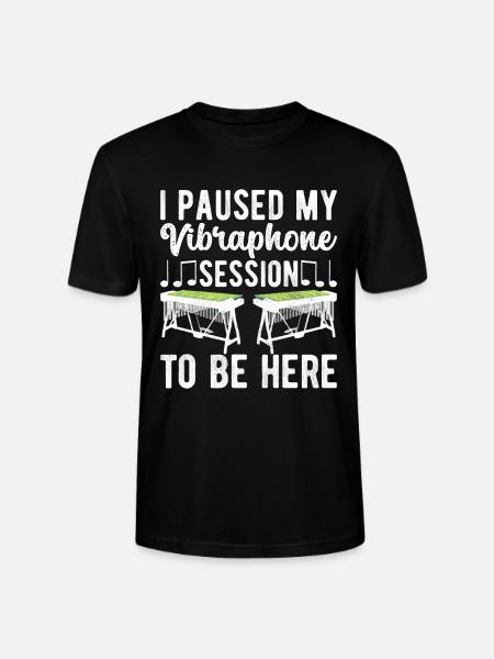 Vibraphon, vibraphonist - Stanley/Stella CRAFTER Unisex Organic T-Shirt - black