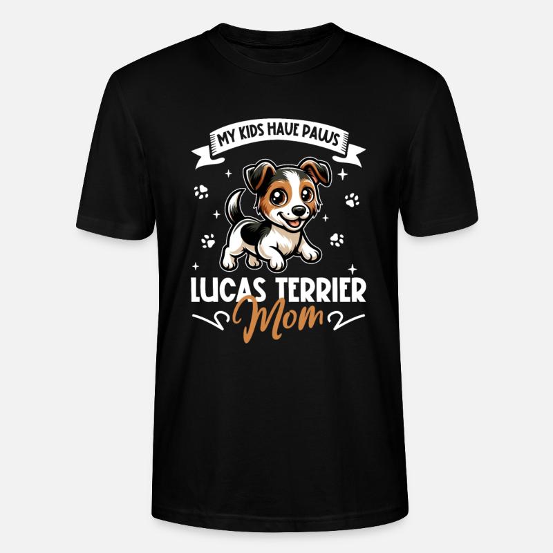 Sporting Lucas Terrier Mama - Stanley/Stella Unisex Bio-T-Shirt CRAFTER - Schwarz
