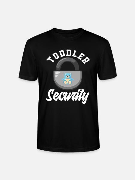 Toddler Safety Kindergarten - Stanley/Stella CRAFTER Unisex Organic T-Shirt - black