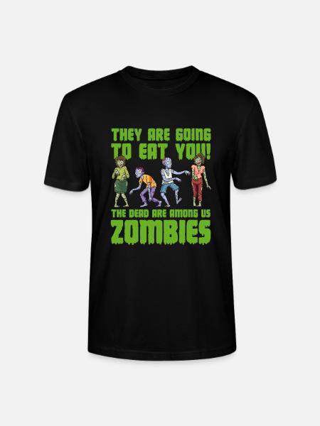 Zombie Zombie-Jäger Zombieapokalypse Geschenk - Stanley/Stella Unisex Bio-T-Shirt CRAFTER - Schwarz
