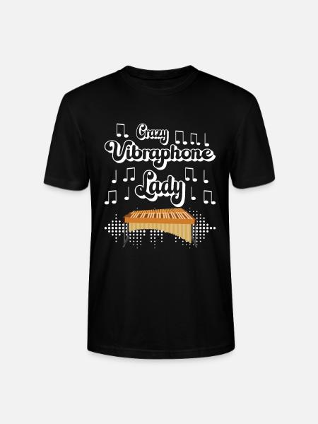 Vibraphon, vibraphonist - Stanley/Stella CRAFTER Unisex Organic T-Shirt - black