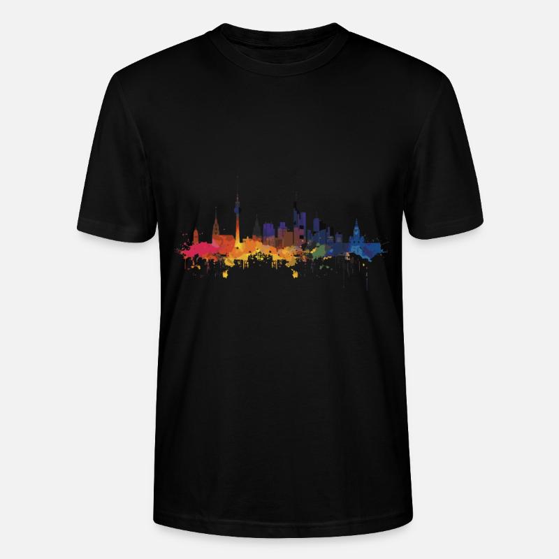Wesseling - T-shirt bio CRAFTER Stanley Stella Unisexe - noir